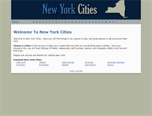 Tablet Screenshot of newyork-cities.com